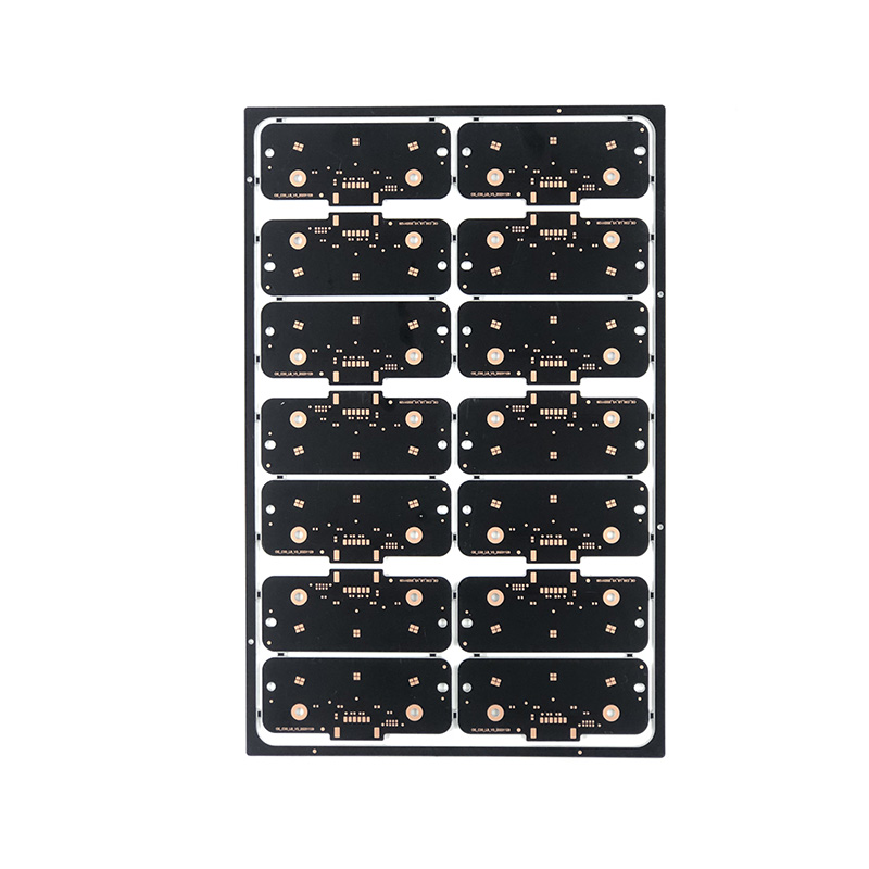 Placa PCB OSP preta dupla face de 0,3-6 mm