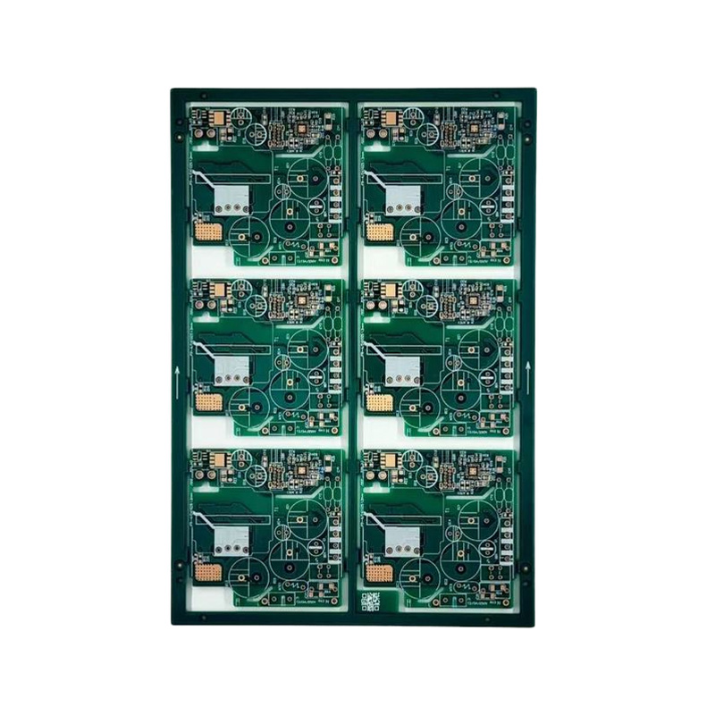Placa de ouro esverdeada dupla face
