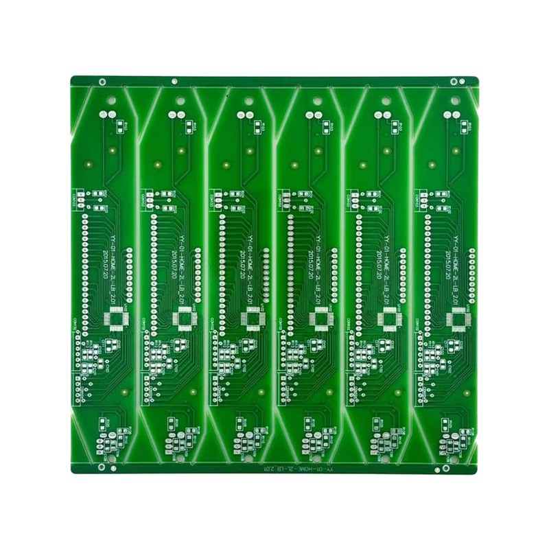 Placa soldada sem chumbo verde dupla face